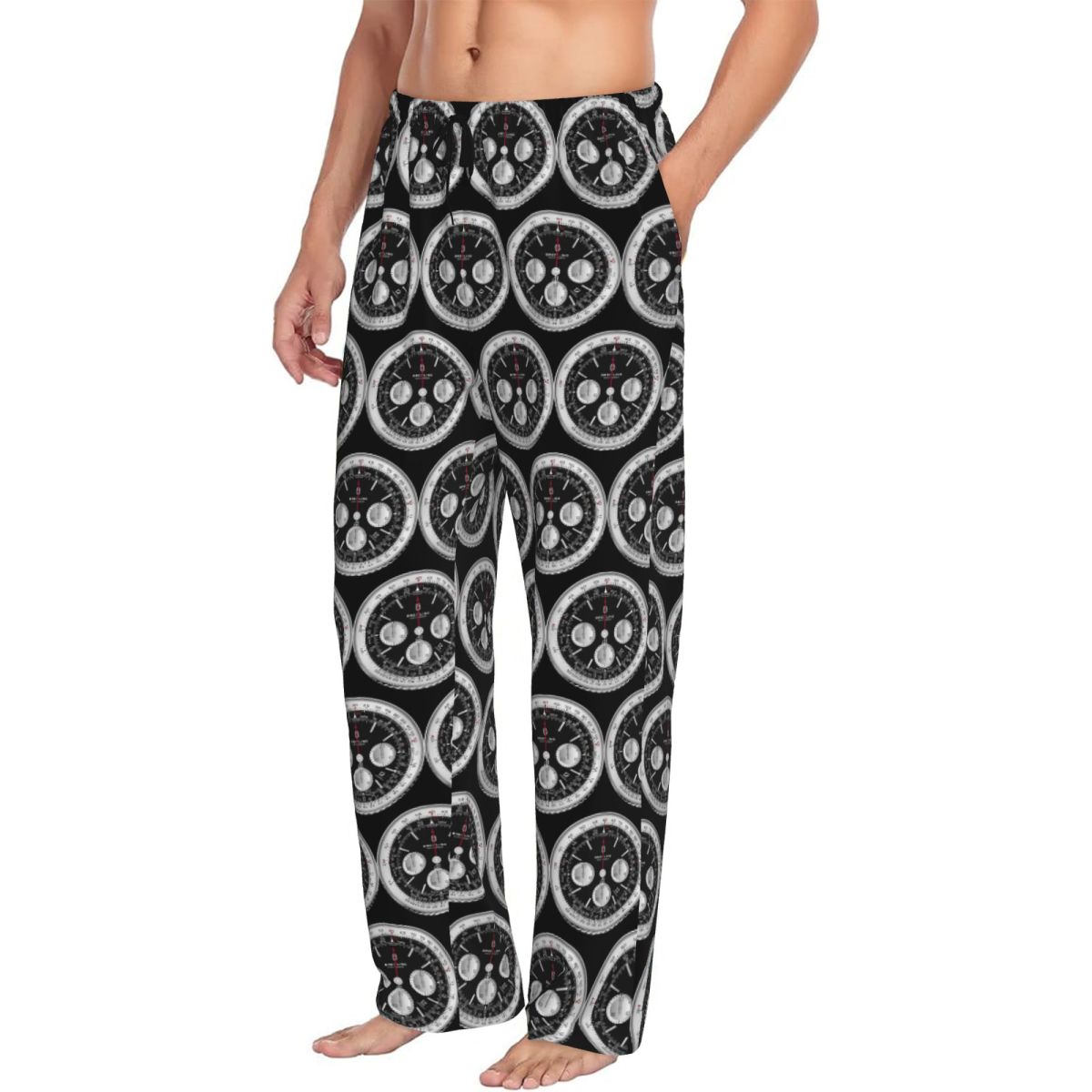 Luxury Watch Face - Pantalones de pijama para hombre con