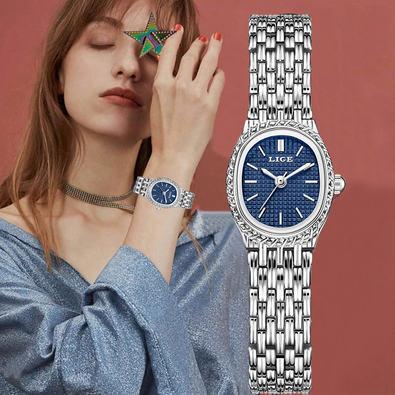 Luxury Watch Quartz - Reloj LIGE de cuarzo de lujo