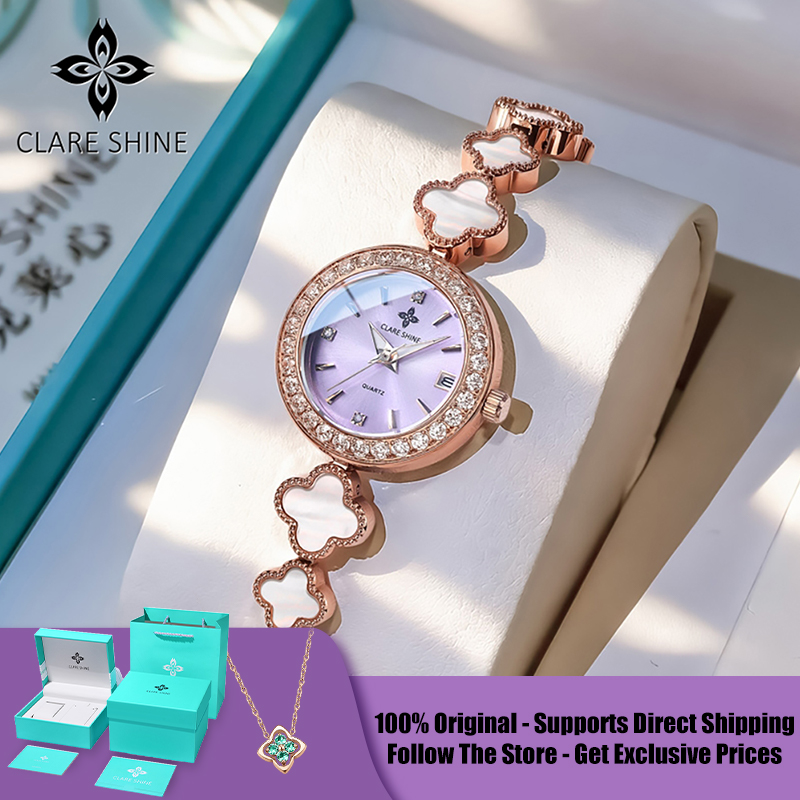 Luxury Watch Quartz - Reloj de Mujer CLARE SHINE 7701