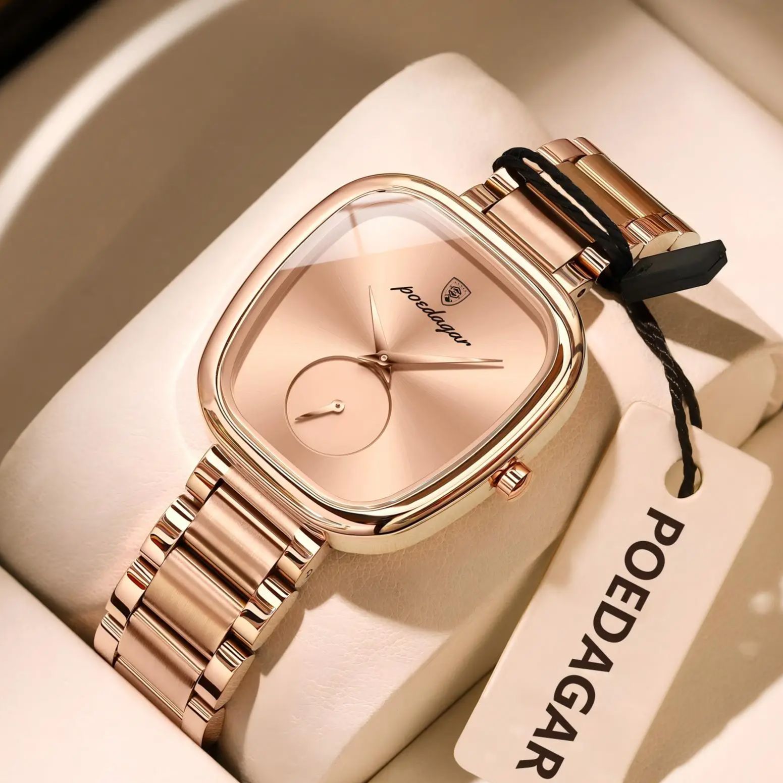 Luxury Watch Female - Reloj de pulsera POEDAGAR de alta