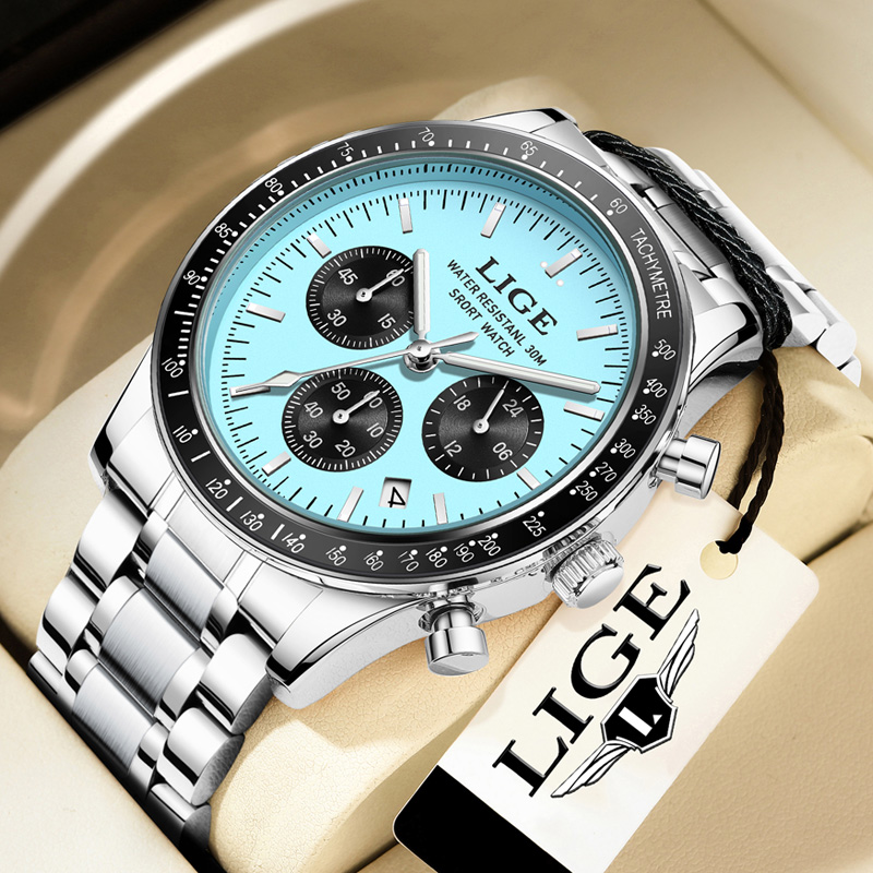 Luxury Watch Holder For Men - Reloj LIGE de Lujo para Hombre,