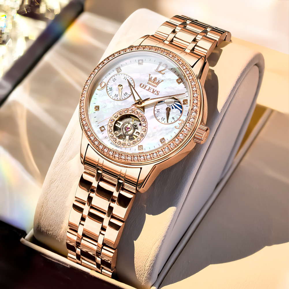 Luxury Watch Quartz - Relojes OLEVS para mujer, marca superior,
