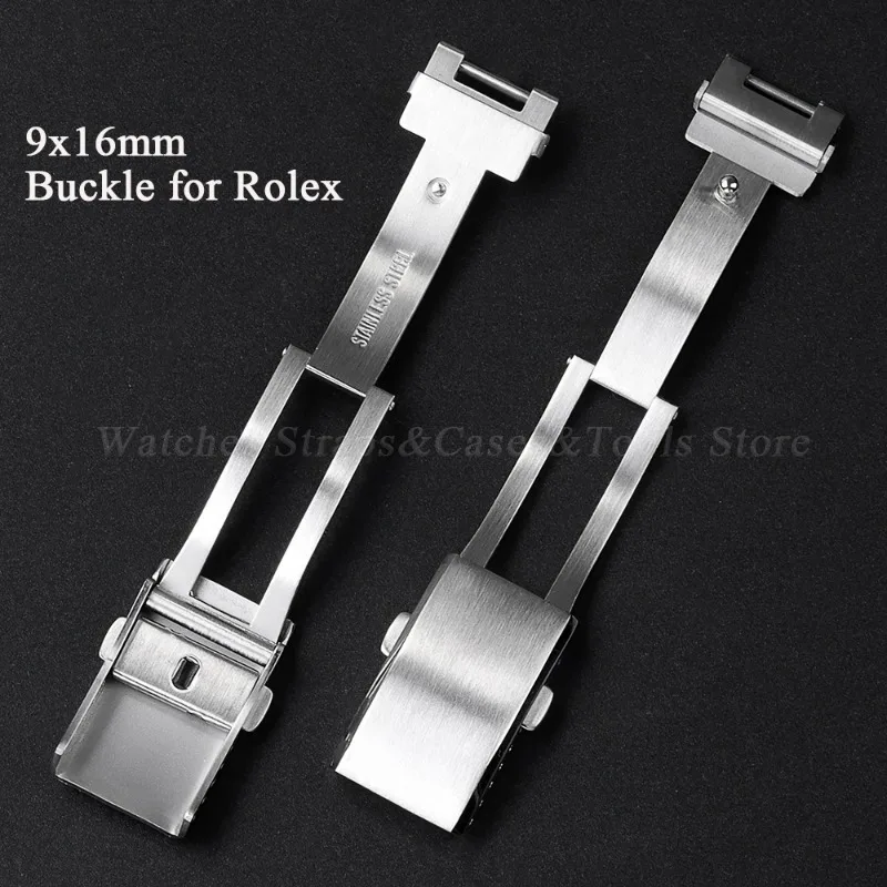 Luxury Watch Rolex - Hebilla de acero inoxidable sólido para