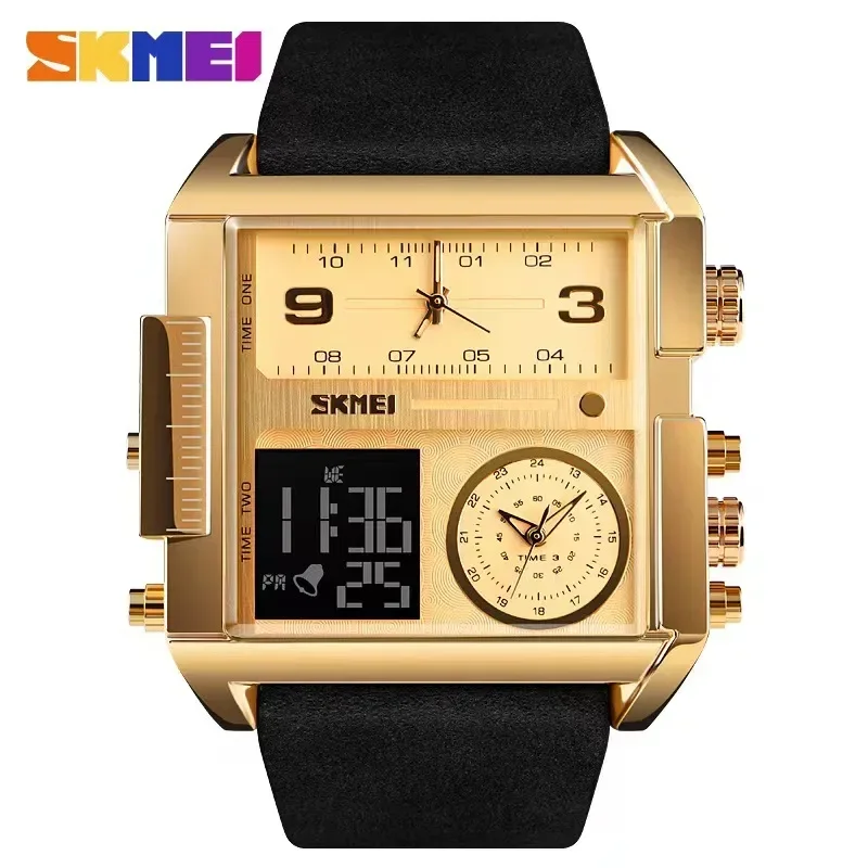 Luxury Watch Holder For Men - Relojes SKMEI con movimiento de cuarzo