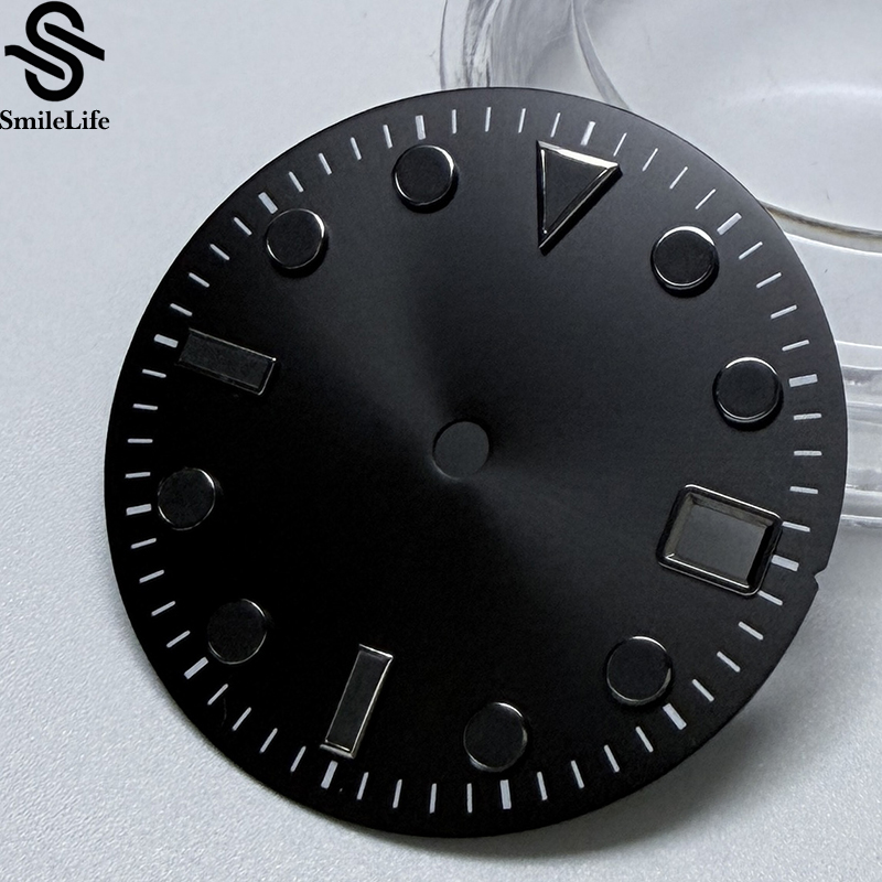 Luxury Watch Face - SmileLife-esfera de reloj verde luminosa, 28,5