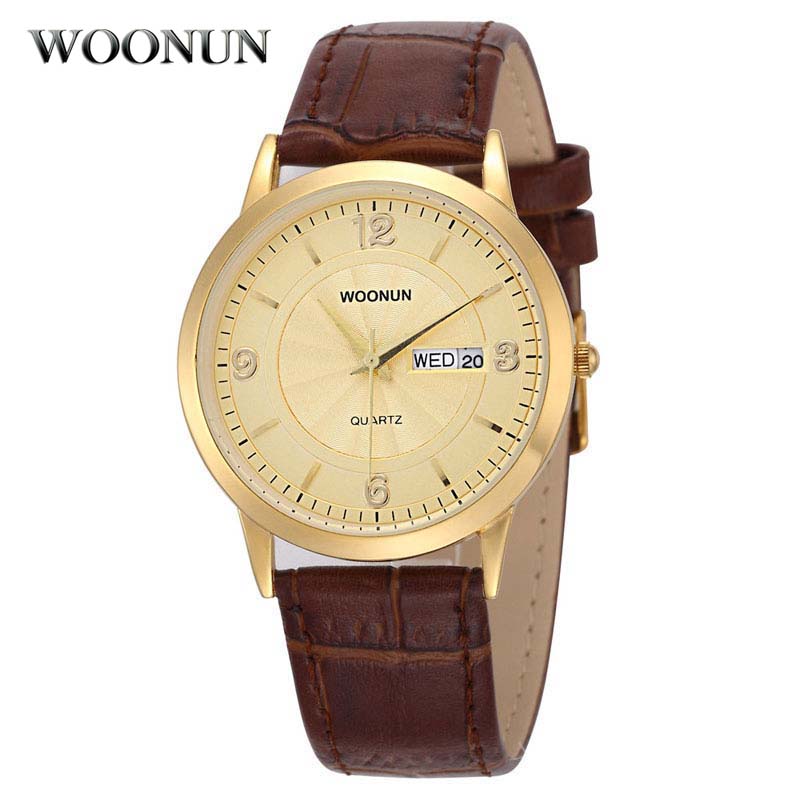 WOONUN-reloj de cuarzo ultrade - Luxury Watch Holder For Men reseña y precio