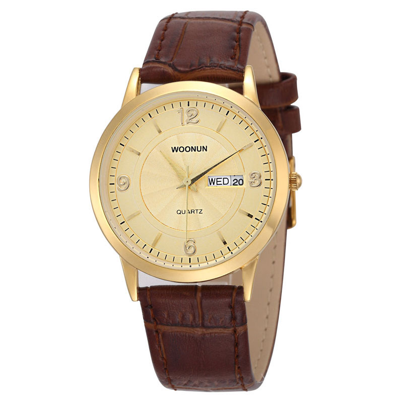 WOONUN-reloj de cuarzo ultrade - Luxury Watch Holder For Men reseña y precio