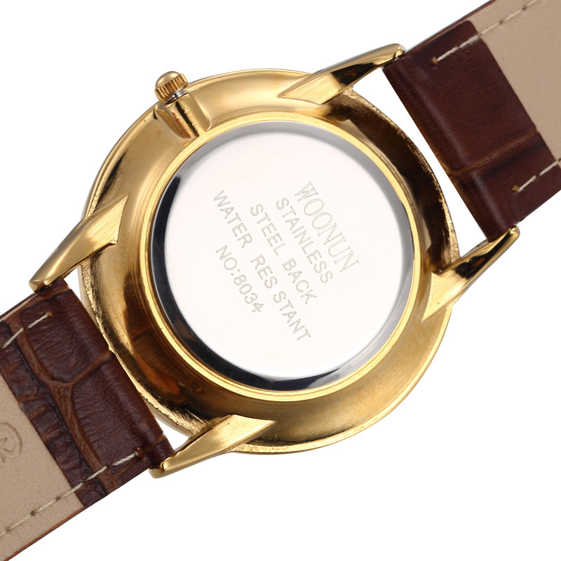 WOONUN-reloj de cuarzo ultrade - Luxury Watch Holder For Men reseña y precio