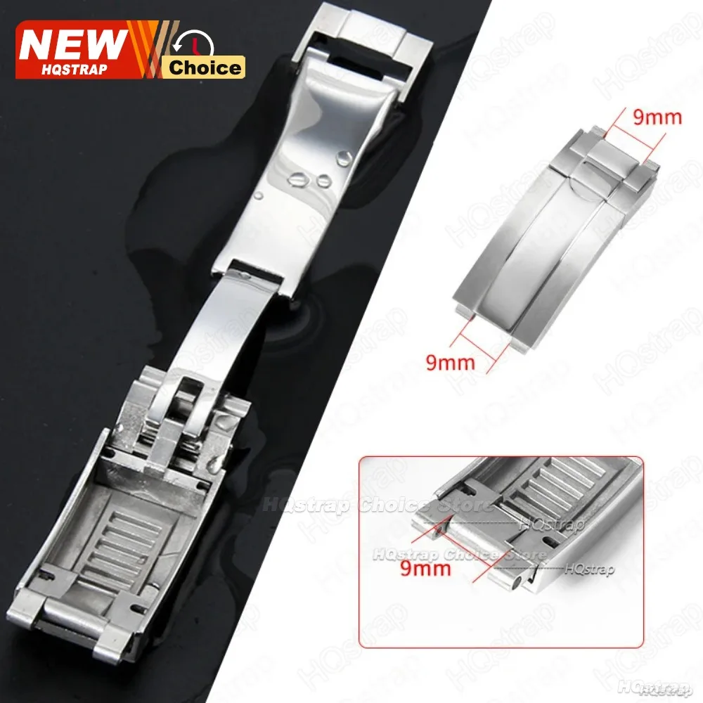 Hebilla plegable de 9mm x 9mm  - Luxury Watch Face reseña y precio
