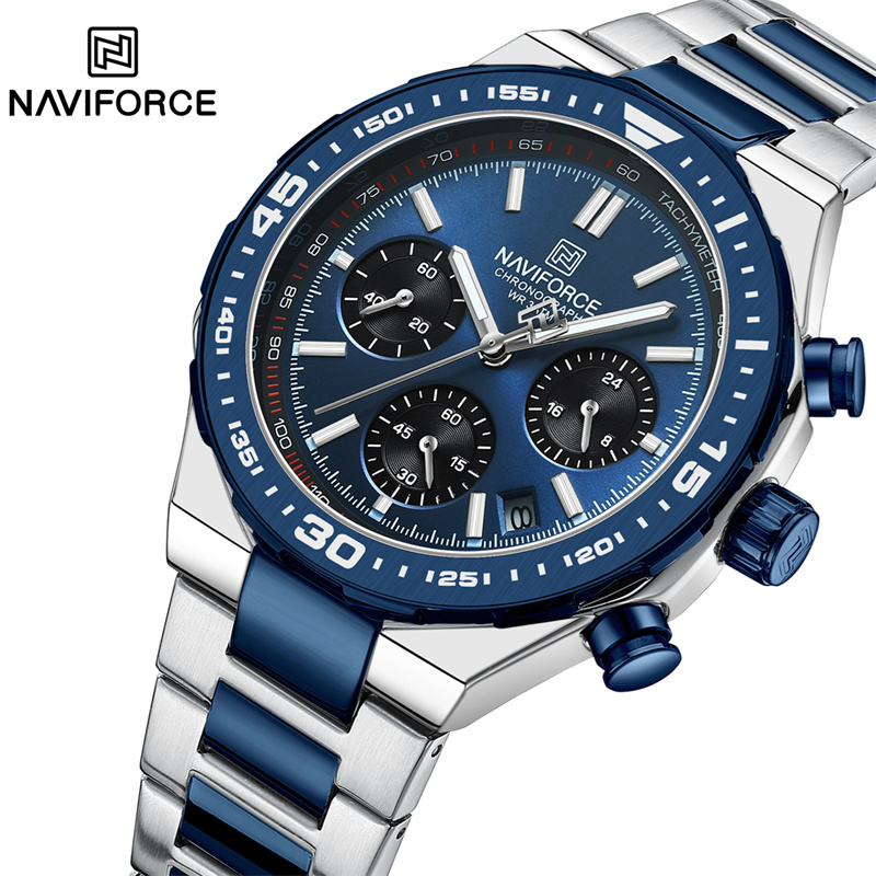 Reloj de moda NAVIFORCE para h - Luxury Watch Face reseña y precio