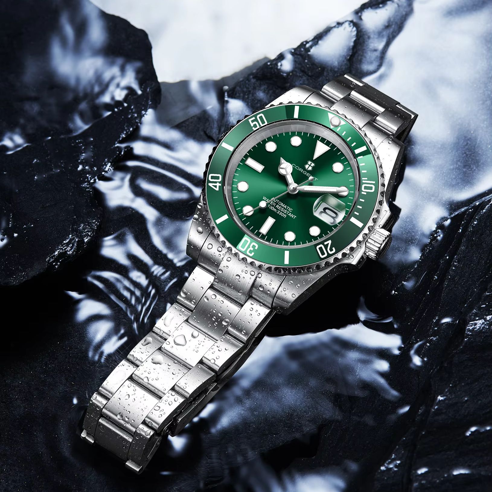 Reloj de Pulsera de Cuarzo GMT - Luxury Watch Brands Logo reseña y precio