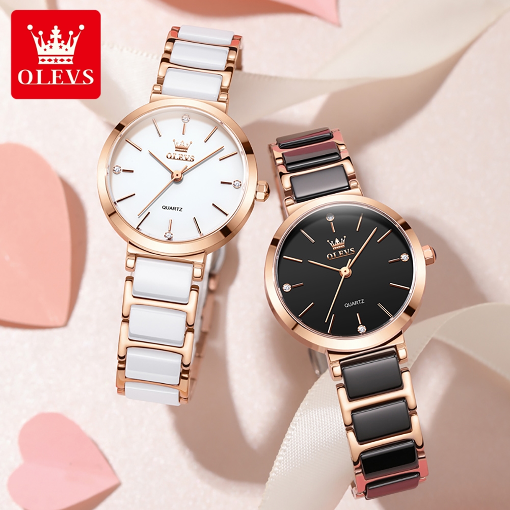 OLEVS Reloj de mujer 5877 Relo - Luxury Watch Quartz reseña y precio