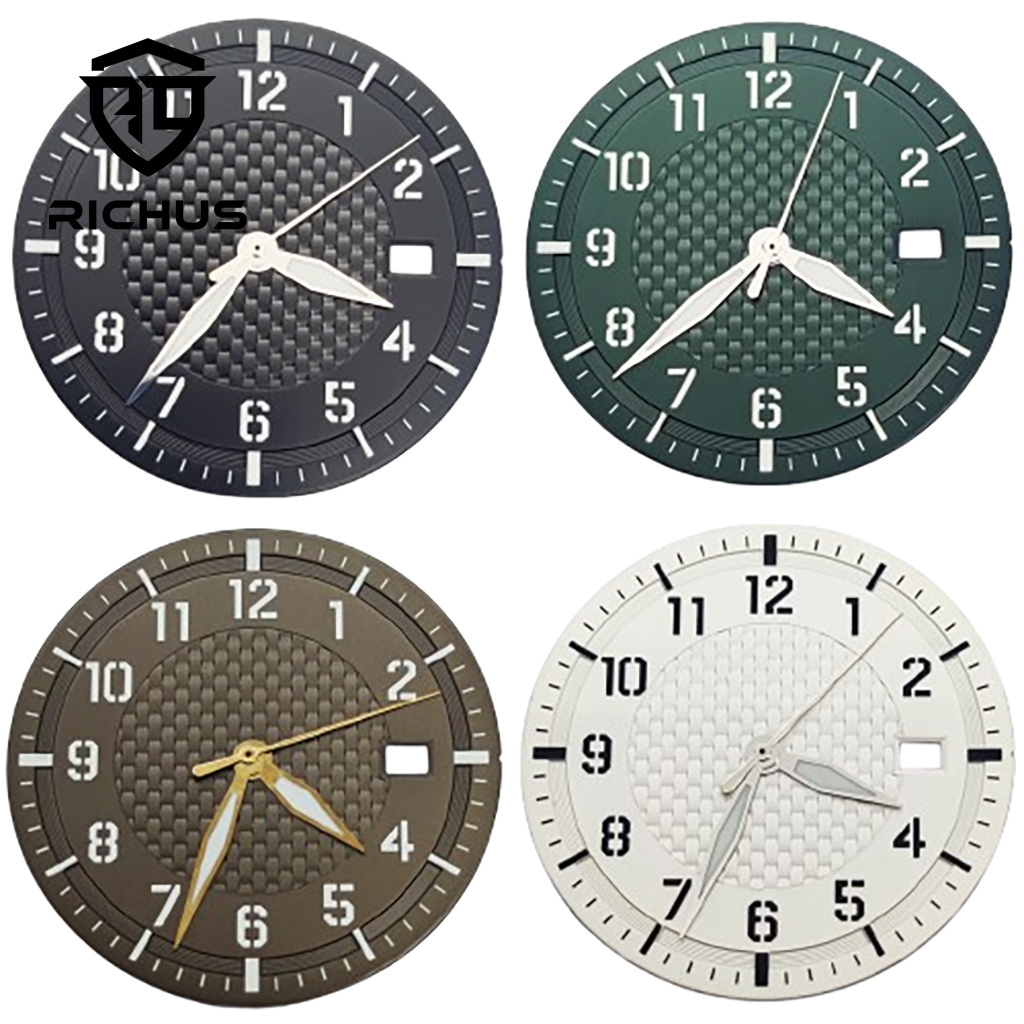 RICHUS 34mm esfera de reloj es - Luxury Watch Face reseña y precio
