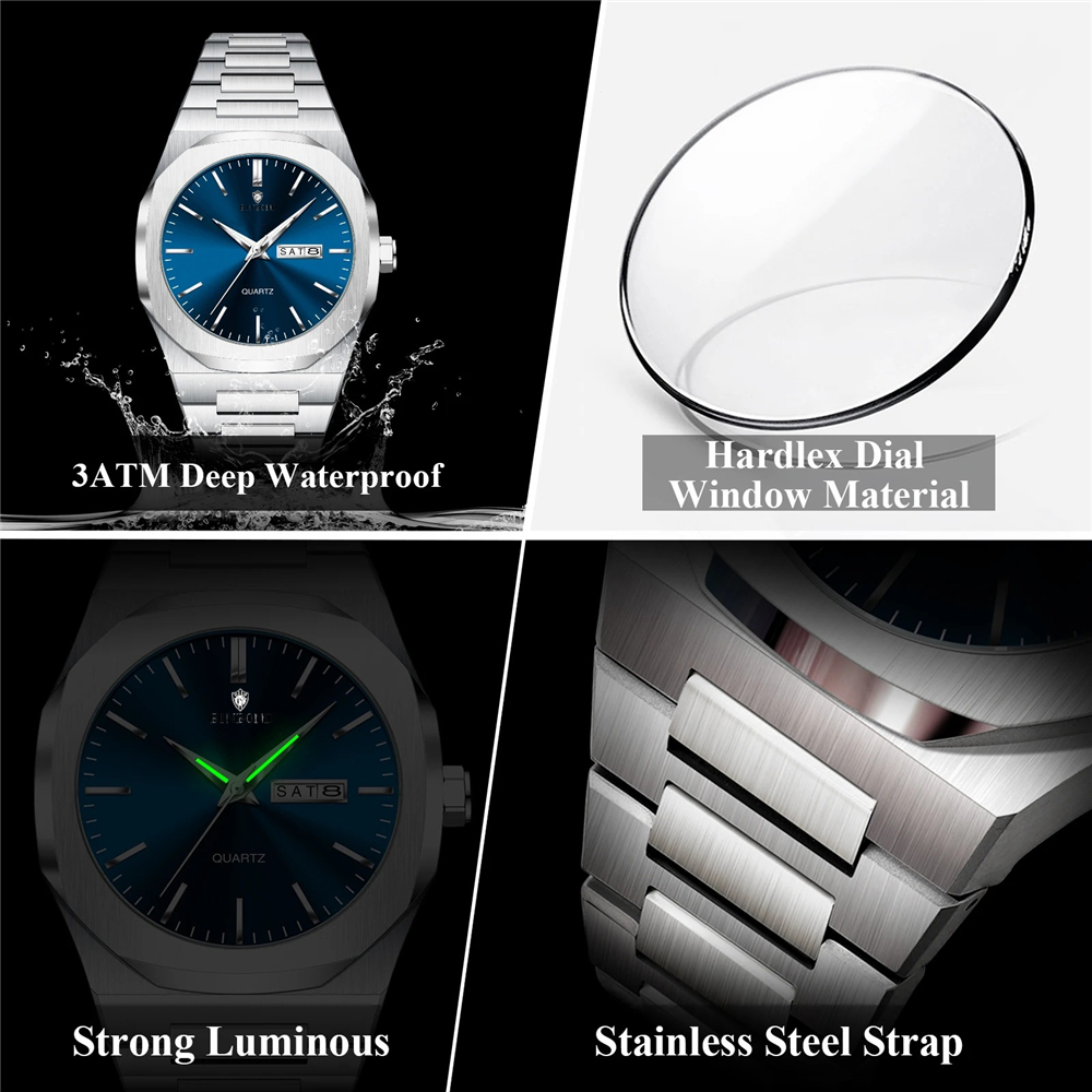 Nuevos relojes automáticos par - Luxury Watch Face reseña y precio
