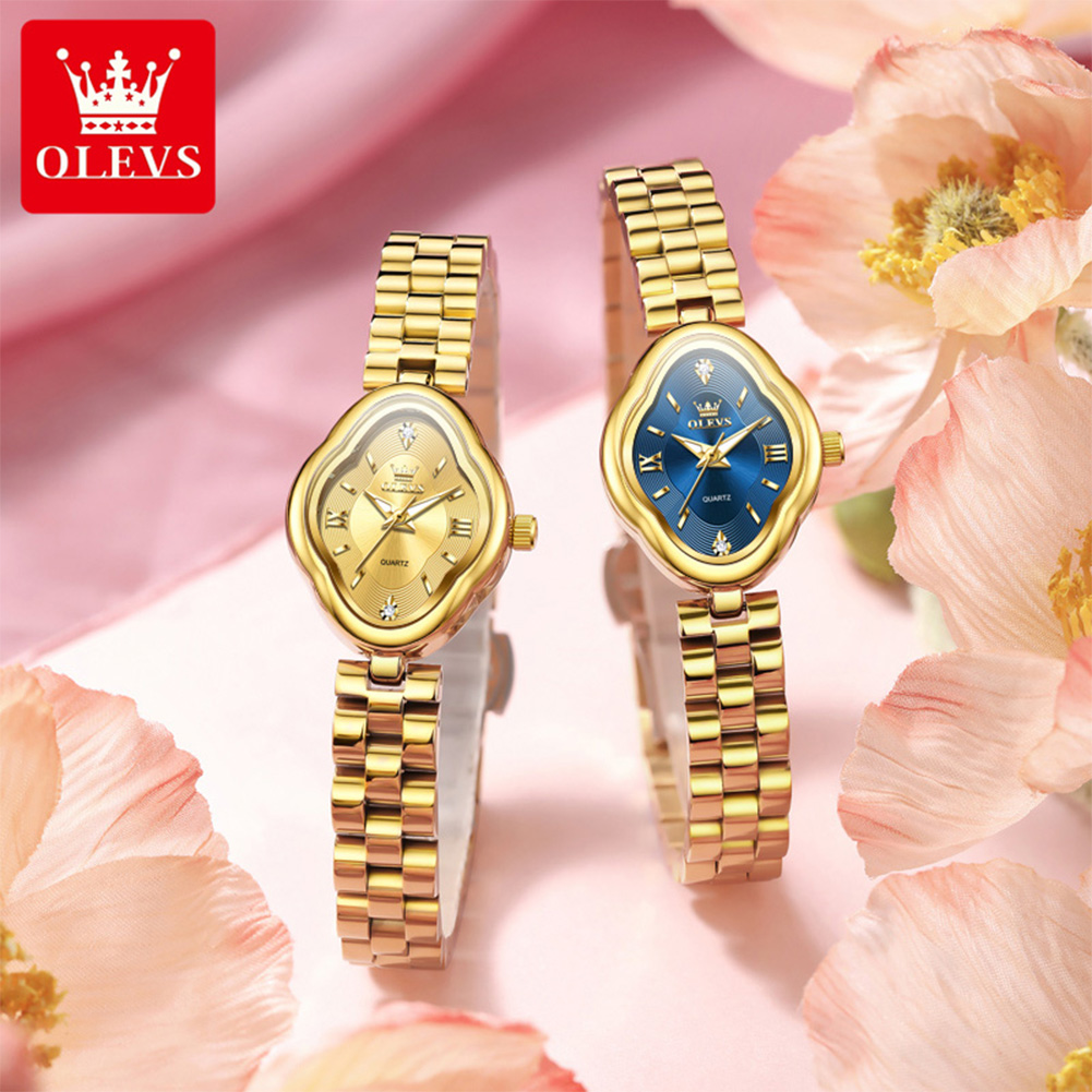 OLEVS nuevo reloj de cuarzo pa - Luxury Watch Female reseña y precio