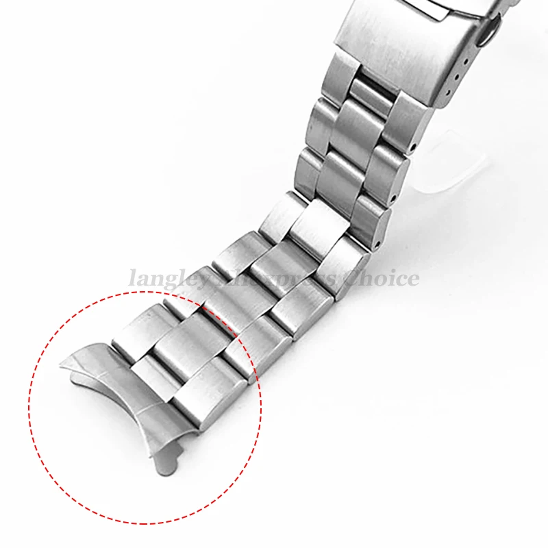 Enlace de extremo curvado para - Luxury Watch Face reseña y precio
