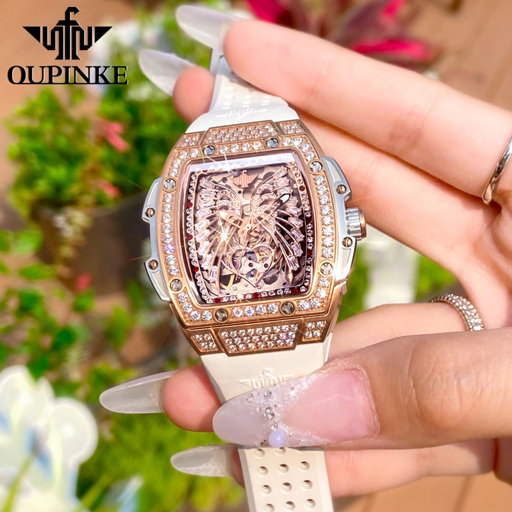 Reloj OUPINKE 3225 en caja, re - Luxury Watch Quartz reseña y precio