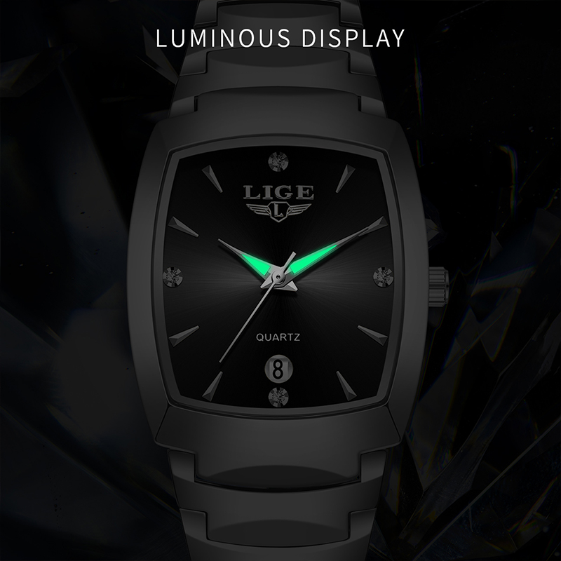 Reloj LIGE para mujer, reloj d - Luxury Watch Quartz reseña y precio