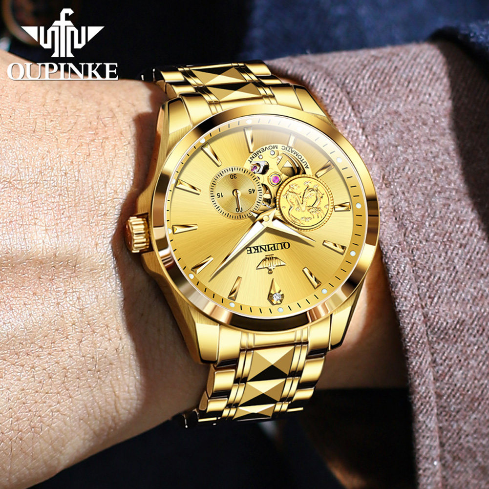 OUPINKE, relojes para hombre d - Luxury Watch Brands Logo reseña y precio