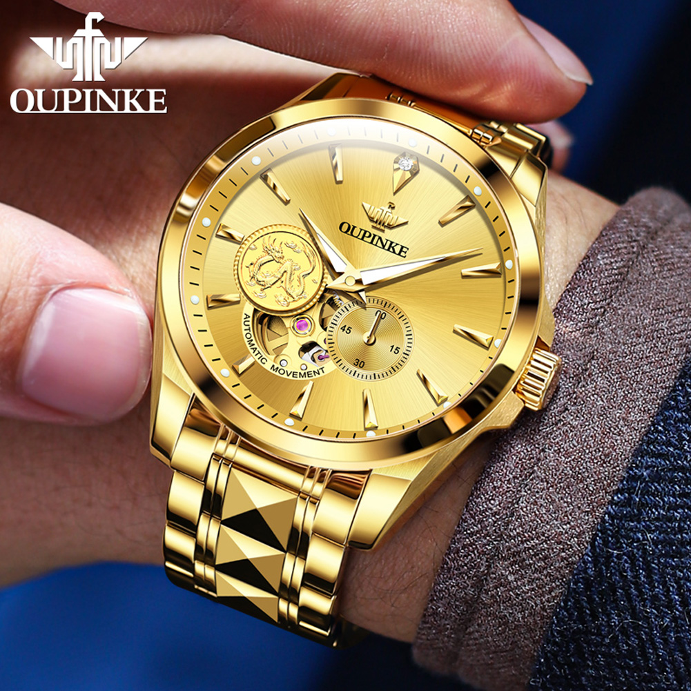 OUPINKE, relojes para hombre d - Luxury Watch Brands Logo reseña y precio