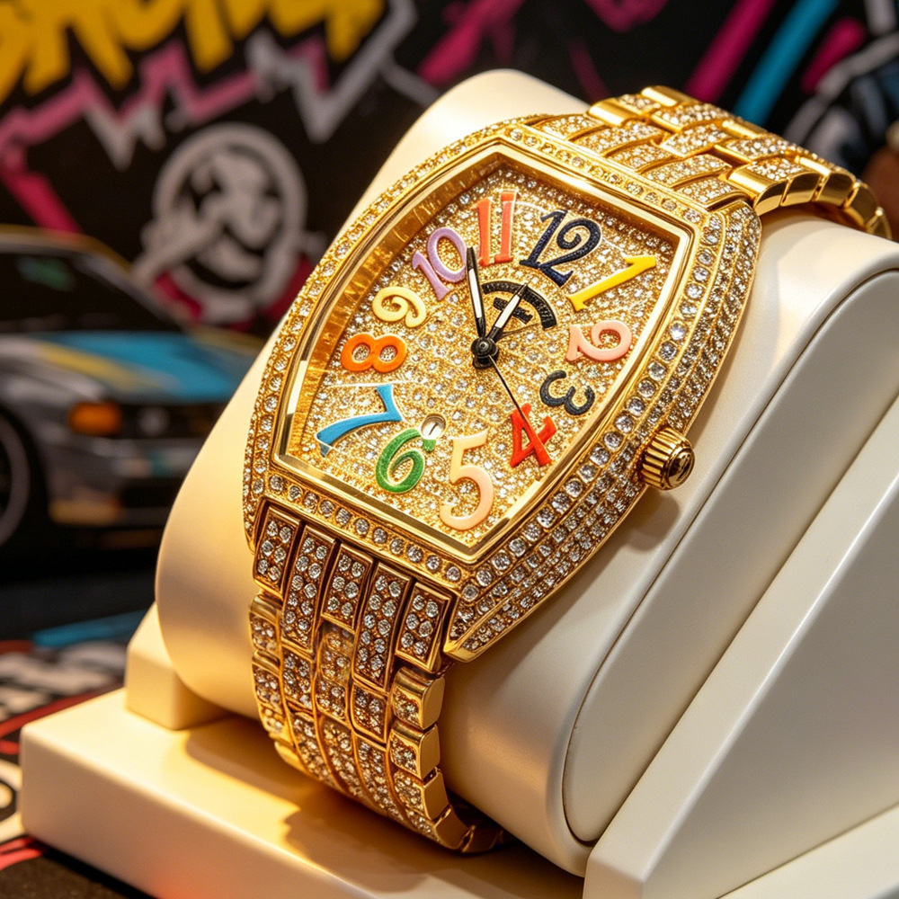 Reloj de Cuarzo Tonneau Sin Lo - Luxury Watch Brands Logo reseña y precio