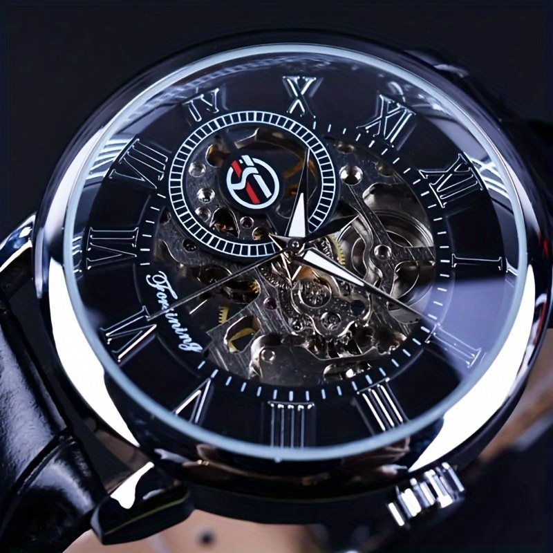 Reloj Mecánico Forsining con D - Luxury Watch Brands Logo reseña y precio