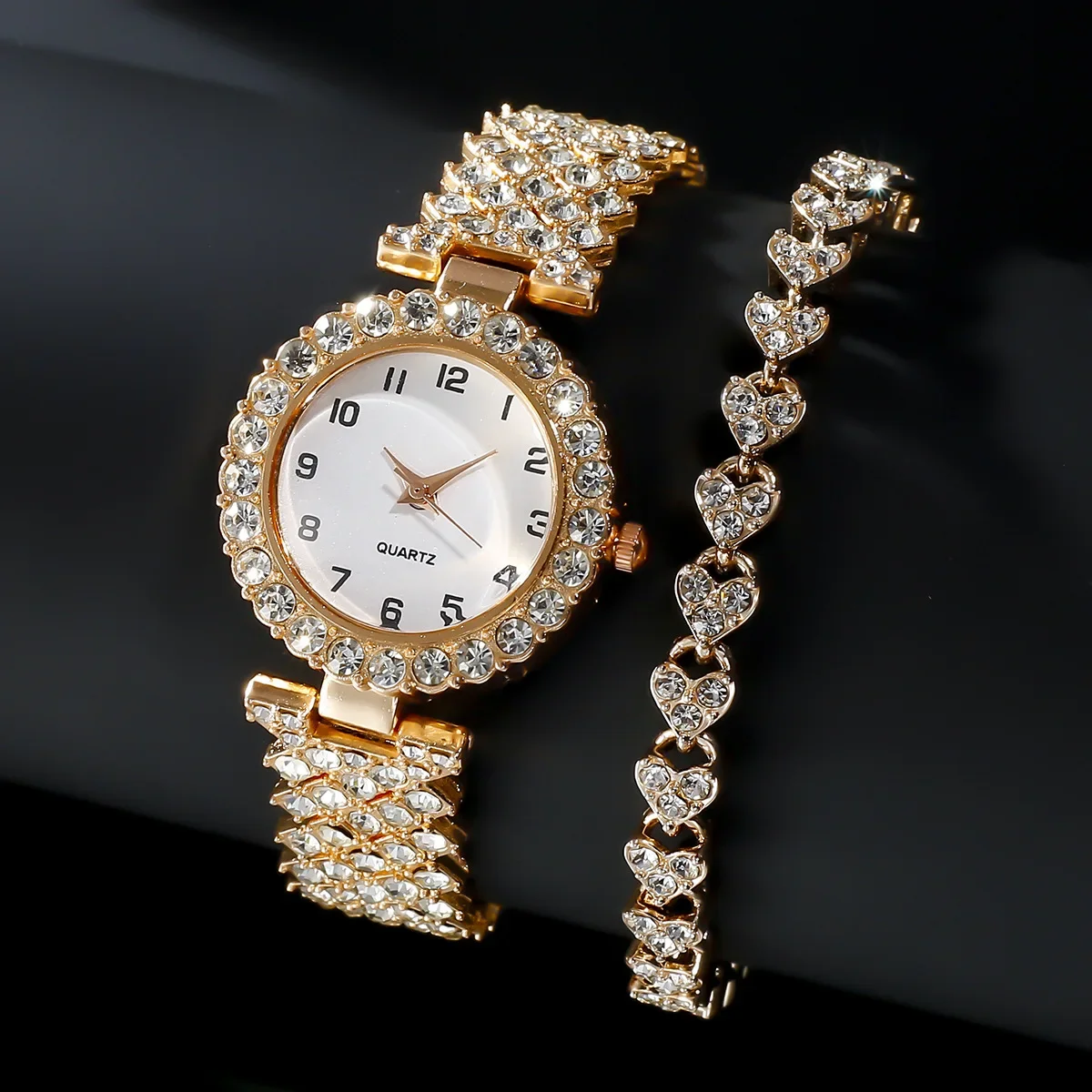 1 Uds./2 uds. Conjunto de relo - Luxury Watch Female reseña y precio