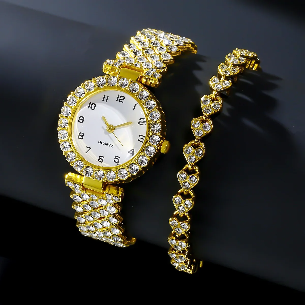 1 Uds./2 uds. Conjunto de relo - Luxury Watch Female reseña y precio