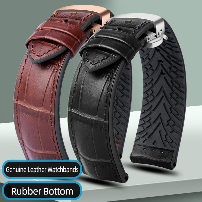 Correas de reloj de cuero genu - Luxury Watch Rolex reseña y precio