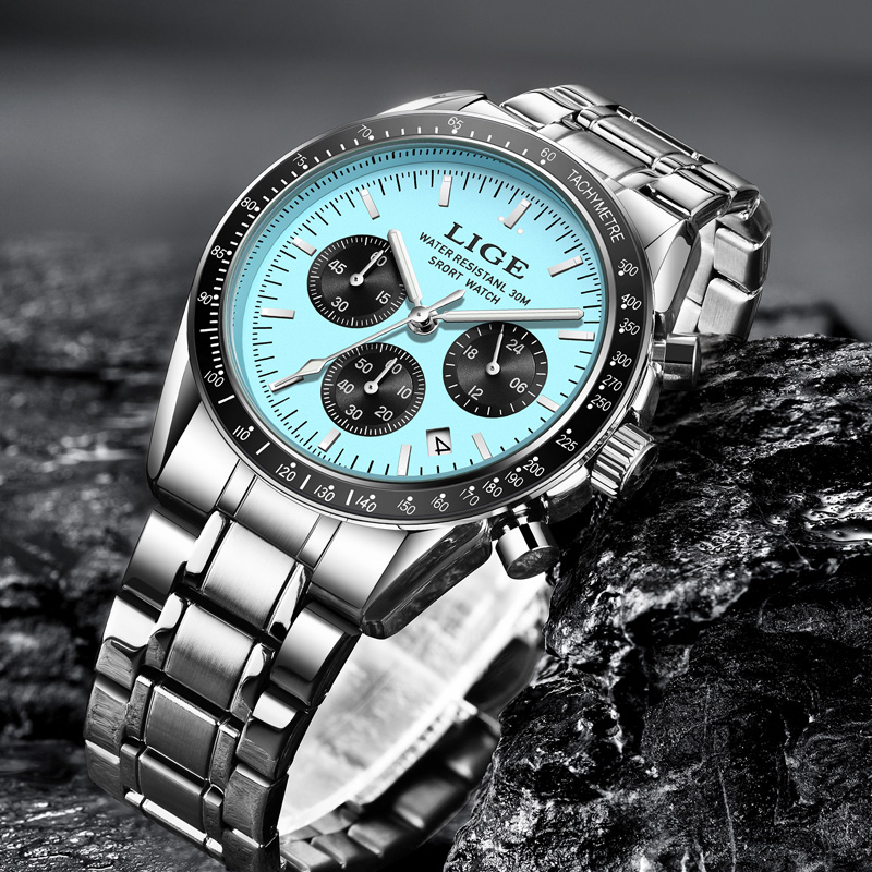 Reloj LIGE de Lujo para Hombre - Luxury Watch Holder For Men reseña y precio