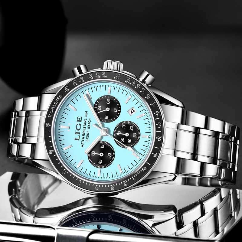 Reloj LIGE de Lujo para Hombre - Luxury Watch Holder For Men reseña y precio