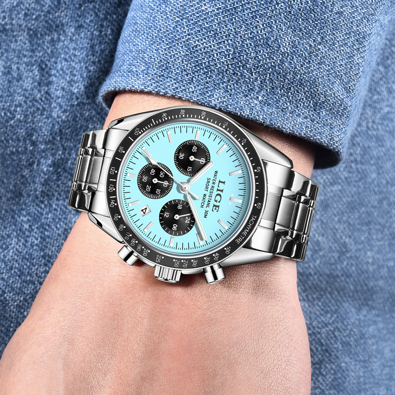 Reloj LIGE de Lujo para Hombre - Luxury Watch Holder For Men reseña y precio