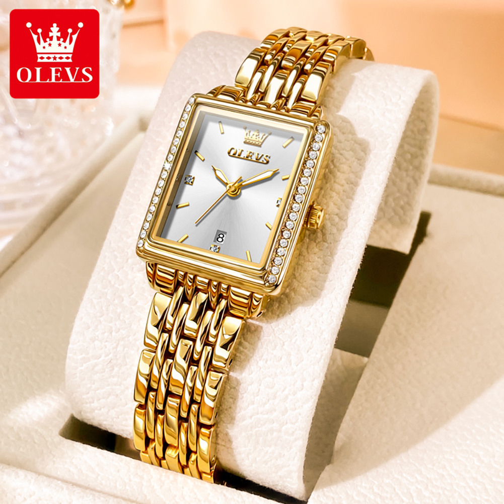 Reloj OLEVS 9995 con Fecha par - Luxury Watch Female reseña y precio