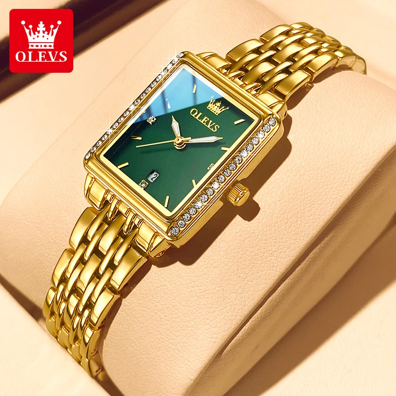 Reloj OLEVS 9995 con Fecha par - Luxury Watch Female reseña y precio