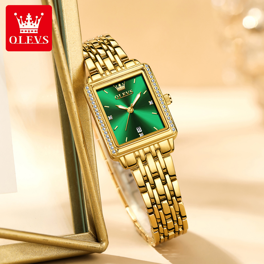 Reloj OLEVS 9995 con Fecha par - Luxury Watch Female reseña y precio