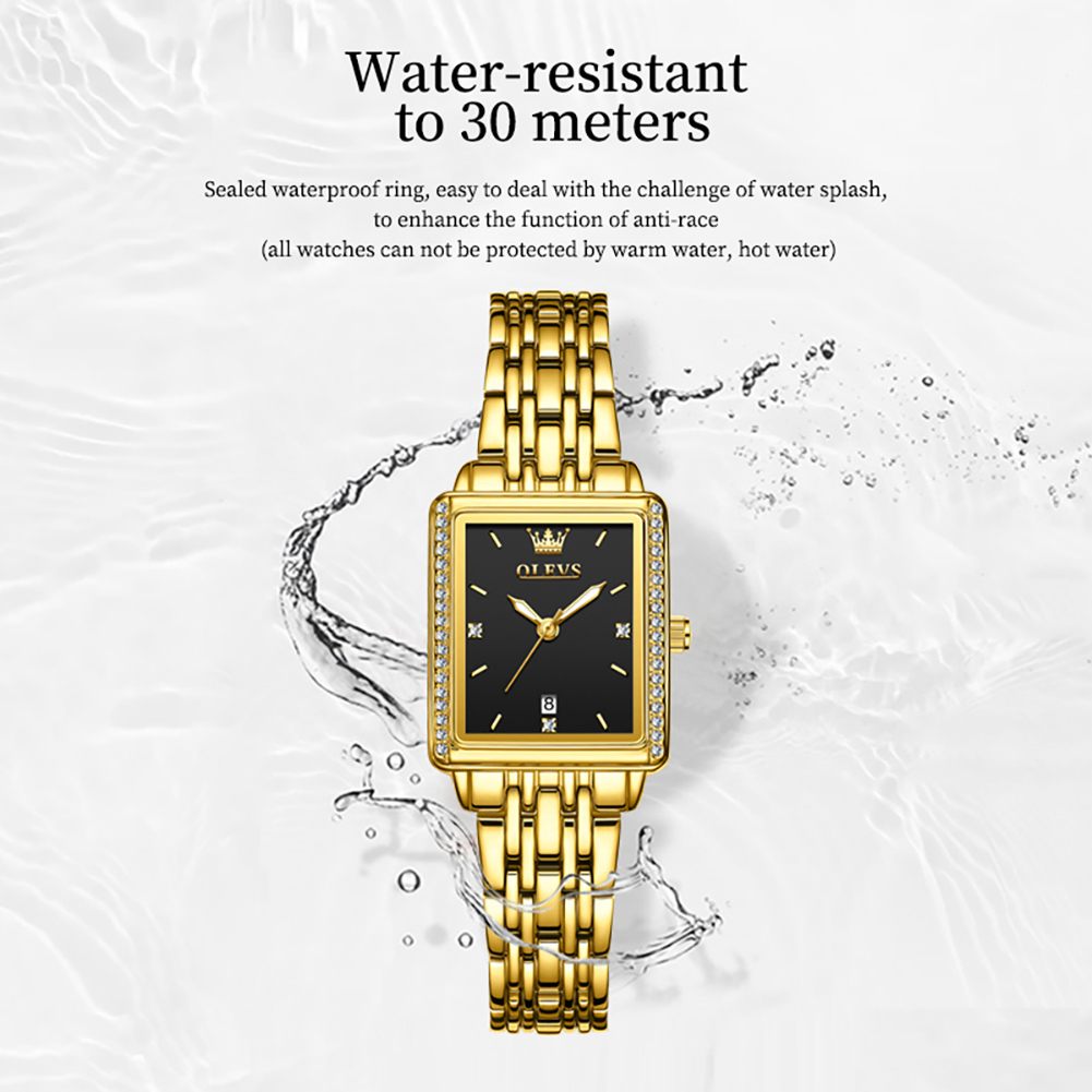 Reloj OLEVS 9995 con Fecha par - Luxury Watch Female reseña y precio