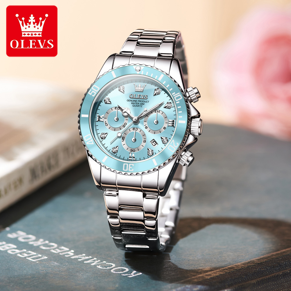 OLEVS Reloj de mujer 5632 relo - Luxury Watch Quartz reseña y precio