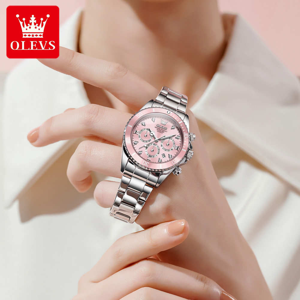 OLEVS Reloj de mujer 5632 relo - Luxury Watch Quartz reseña y precio