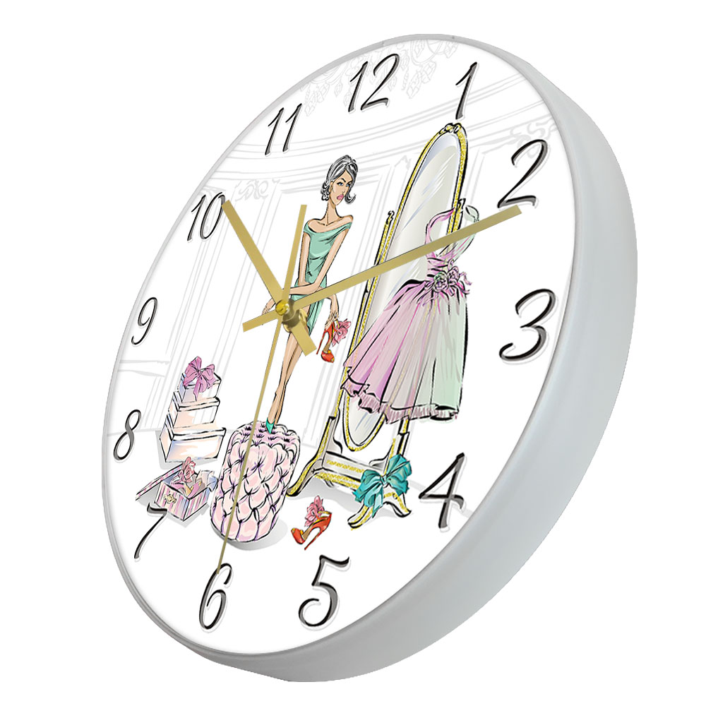 Reloj de pared silencioso Glam - Luxury Watch Boutique reseña y precio