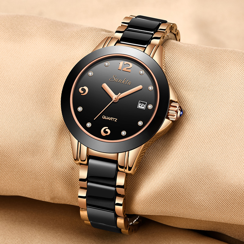 Relojes LIGE Sunkta elegantes  - Luxury Watch Quartz reseña y precio