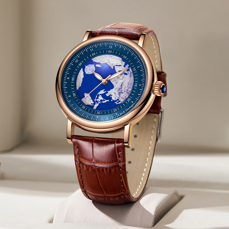 Reloj de pulsera LIGE 2026, nu - Luxury Watch Holder For Men reseña y precio