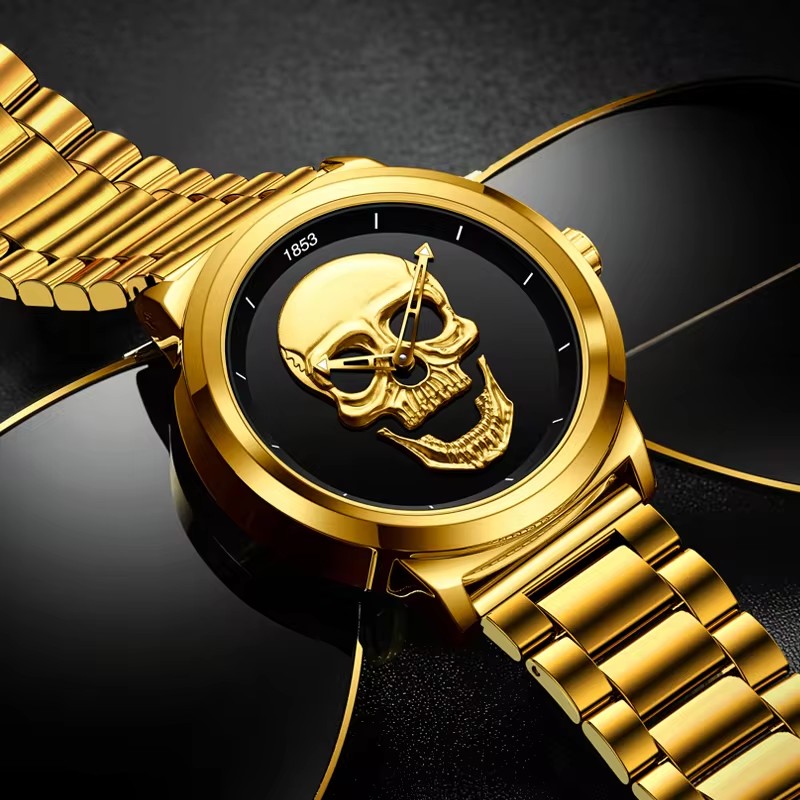 Reloj LIGE de cuarzo de marca  - Luxury Watch Holder For Men reseña y precio