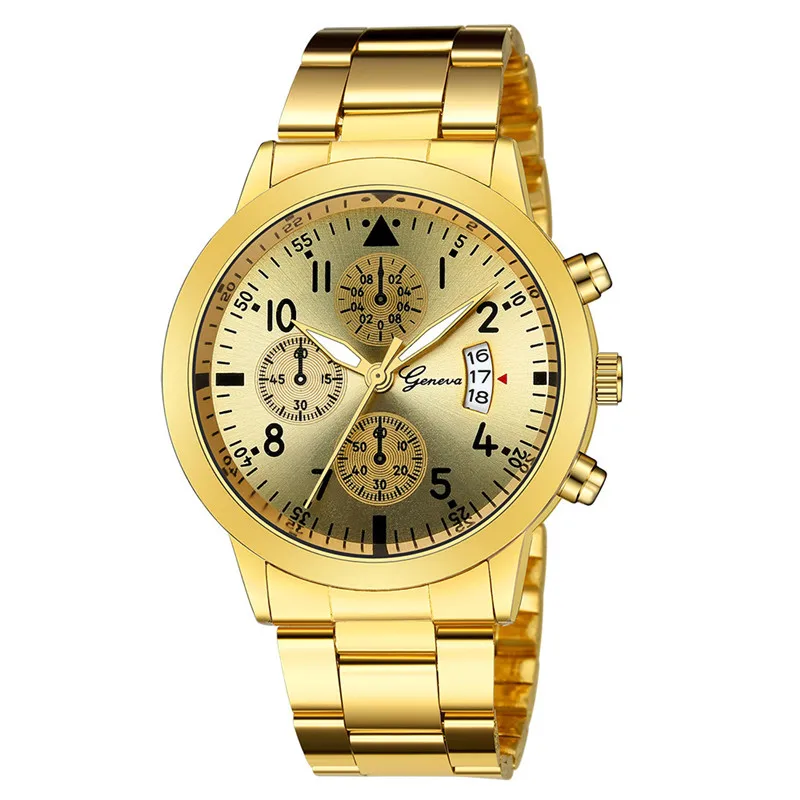 Geneva-reloj de cuarzo deporti - Luxury Watch Face reseña y precio